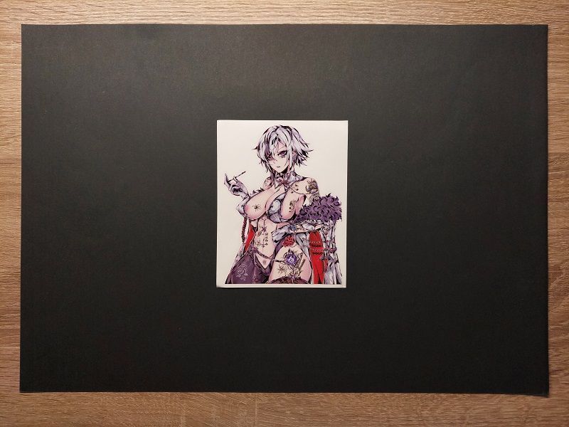 Аніме наклейка/стікер Геншин Імпакт Арлекіно / Genshin impact Arlecchino AS001152 фото