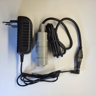 Насос занурювальний JT-500 12V з блоком живлення 12V 2.0A AS001058 фото