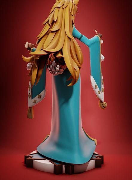 STL модель для 3d друку Miss Hina Sama аніме Геншин Імпакт AS003080 фото