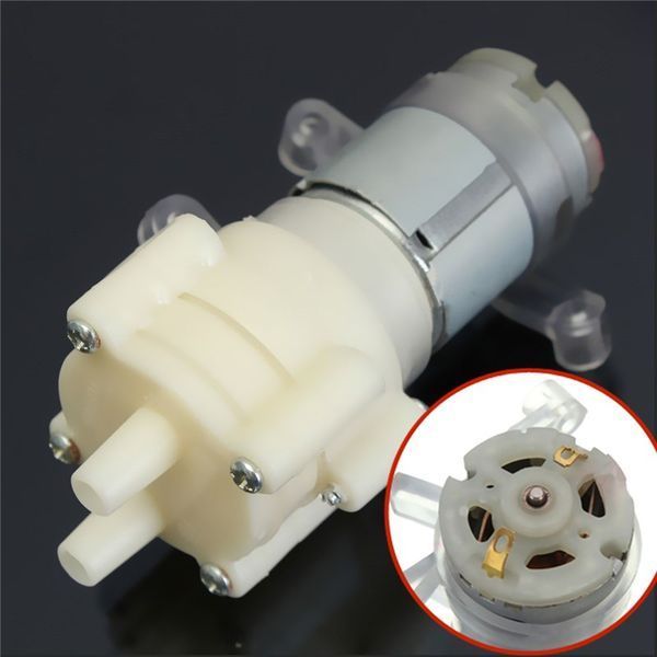 Насос самовсмоктувальний 12V для води з блоком живлення AS001059 фото
