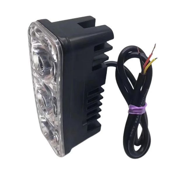 Универсальные водонепроницаемые 3LED ДХО для авто, SUV и седанов - яркие LED фары для автомобилей AS001124 фото