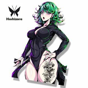 Аніме наклейка/стікер Ванпанчмен Тацумакі / One-Punch Man Tatsumaki AS001167 фото