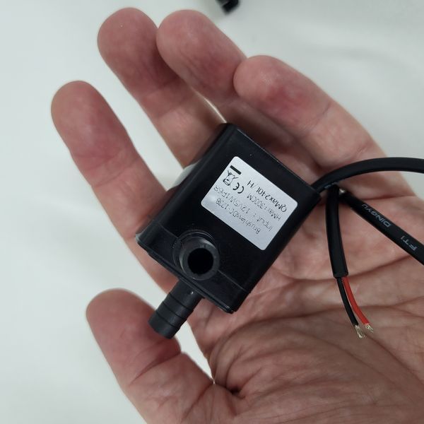 Мініатюрний занурювальний насос DC12V 240L/H з безщітковим мотором AS001191 фото