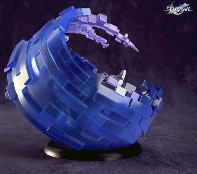 STL модель для 3d друку Silver Wolf аніме Хонкай стар рейл AS003140 фото