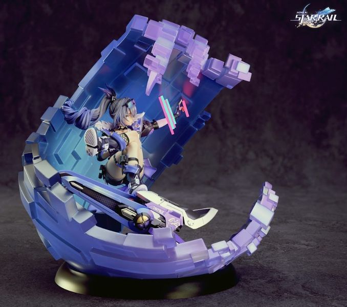 STL модель для 3d друку Silver Wolf аніме Хонкай стар рейл AS003140 фото