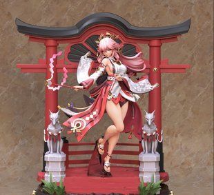 STL модель для 3d друку Yae Miko аніме Геншин Імпакт AS001108 фото
