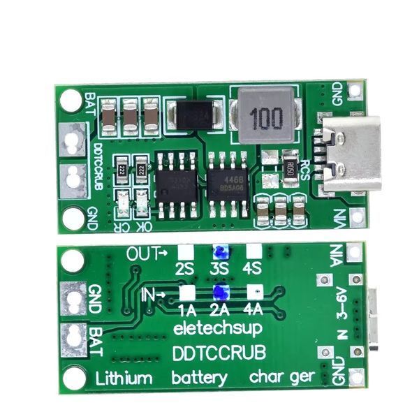 Контролер заряду акумуляторів 4S LiPo/Li-Ion 18650 16.8V, 4А Type-C 🔋 AS001200 фото
