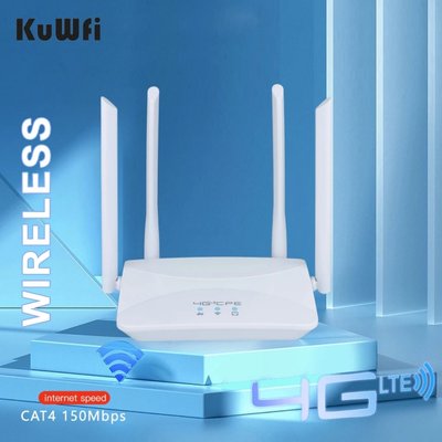 4G LTE WIFI Роутер 150 Мбит/с с 4 внешними антеннами и усилителем сигнала стационарный AS001081 фото