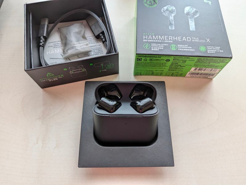 Наушники беспроводные Razer Hammerhead True Wireless X AS003153 фото