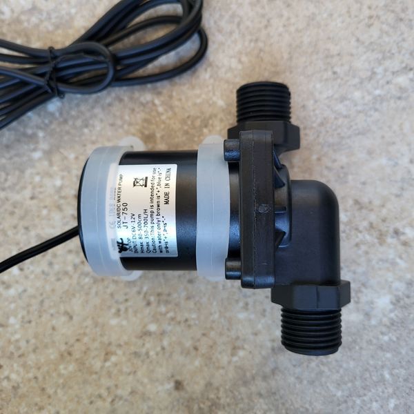 Циркуляционный насос JT-750D4-12, 12V DC для систем отопления AS001204 фото